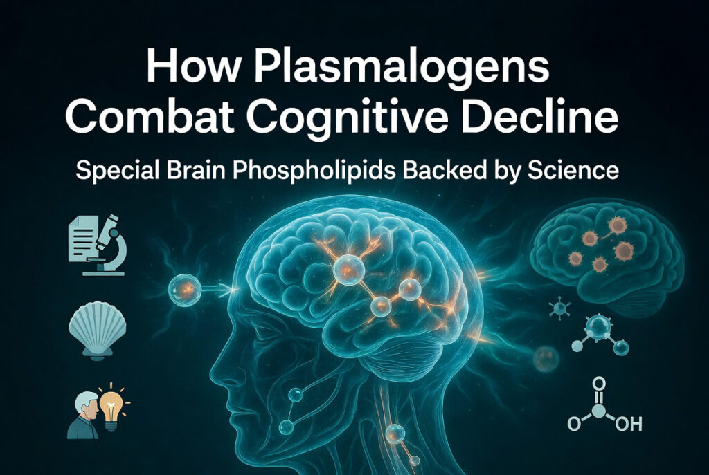 Plasmalogen combat cognitive decline